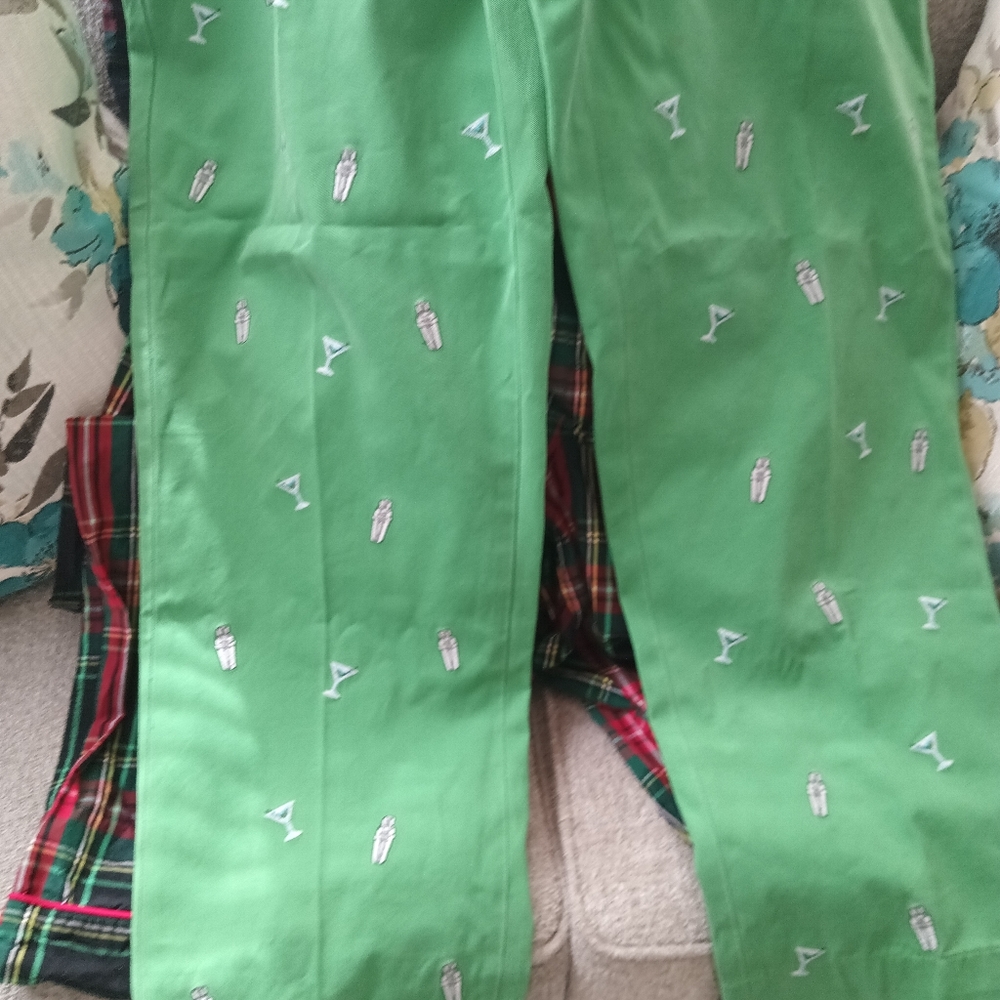 Polo Ralph Lauren Green Martini Golf Pants 40x30 Ralph Lauren - Picture 2 of 4